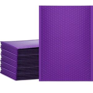 15 Purple Bubble Mailers
